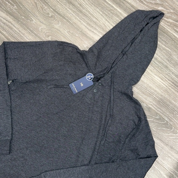 Michael Brandon hooded Henley. Size L. NWT - Picture 2 of 5